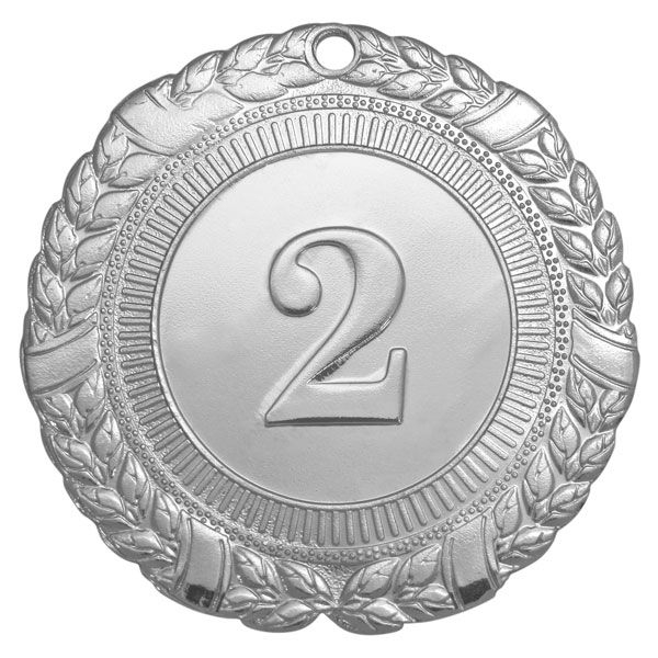 Медаль №302 (2 место, диаметр 45 мм, металл, цвет серебро. Место для вставок: обратная сторона диаметр 36 мм)