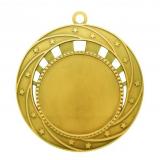 Медаль №1288 (Диаметр 80 мм, металл, цвет золото. Место для вставок: лицевая диаметр 48 мм, обратная сторона размер по шаблону)
