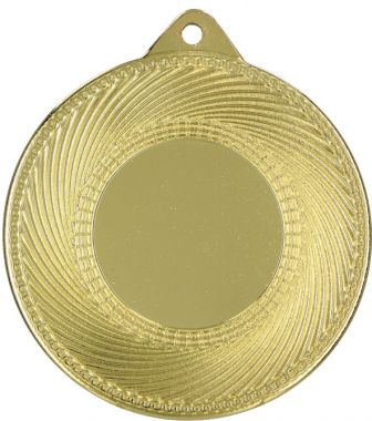 Медаль №3436 (Диаметр 50 мм, металл, цвет золото. Место для вставок: лицевая диаметр 25 мм, обратная сторона диаметр 45 мм)