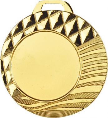 Медаль №16 (Диаметр 40 мм, металл, цвет золото. Место для вставок: лицевая диаметр 25 мм, обратная сторона диаметр 36 мм)