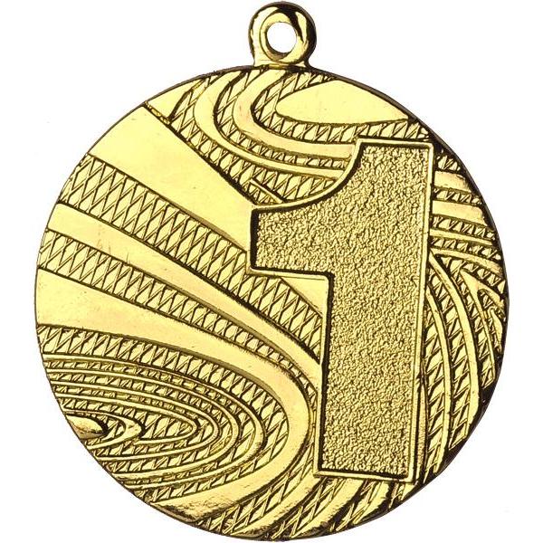 Медаль №123 (1 место, диаметр 40 мм, металл, цвет золото. Место для вставок: обратная сторона диаметр 35 мм)