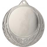 Медаль №960 (Диаметр 70 мм, металл, цвет серебро. Место для вставок: лицевая диаметр 50 мм, обратная сторона диаметр 65 мм)