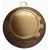 Медаль №2449 (Диаметр 70 мм, металл, цвет бронза. Место для вставок: обратная сторона диаметр 65 мм)