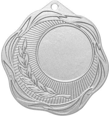 Медаль №2508 (Диаметр 50 мм, металл, цвет серебро. Место для вставок: обратная сторона диаметр 45 мм)