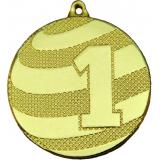Медаль №139 (1 место, диаметр 50 мм, металл, цвет золото. Место для вставок: обратная сторона диаметр 46 мм)
