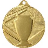 Медаль №949 (Диаметр 50 мм, металл, цвет золото. Место для вставок: обратная сторона диаметр 45 мм)