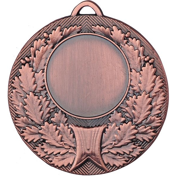 Медаль №192 (Диаметр 50 мм, металл, цвет бронза. Место для вставок: лицевая диаметр 25 мм, обратная сторона диаметр 45 мм)