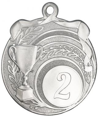 Медаль MZ 44-65/S 2 место (D-65 мм, D-25 мм, s-2,5 мм)