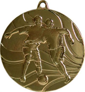 Медаль Футбол MMC3650/G (50) G-2,5мм