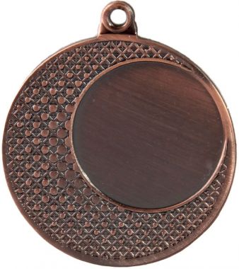 Медаль №62 (Диаметр 40 мм, металл, цвет бронза. Место для вставок: лицевая диаметр 25 мм, обратная сторона диаметр 36 мм)