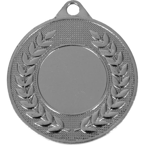 Медаль №31 (Диаметр 50 мм, металл, цвет серебро. Место для вставок: лицевая диаметр 25 мм, обратная сторона диаметр 42 мм)