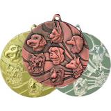 Комплект медалей. Животноводство / Металл / Золото-Серебро-Бронза