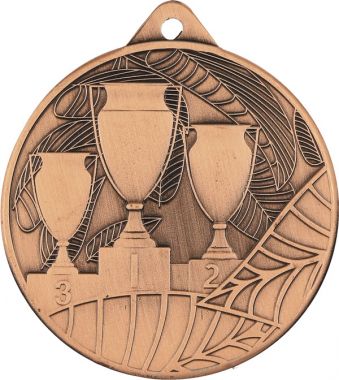 Медаль №1231 (Диаметр 50 мм, металл, цвет бронза. Место для вставок: обратная сторона диаметр 45 мм)