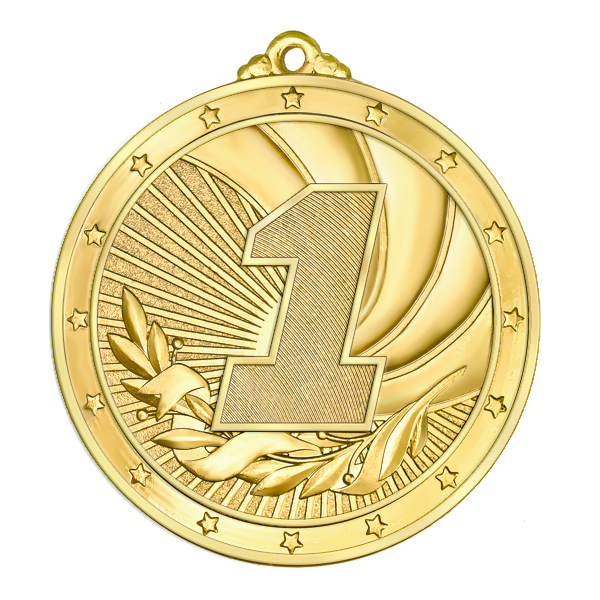 Медаль №2255 (1 место, диаметр 70 мм, металл, цвет золото. Место для вставок: обратная сторона диаметр 65 мм)