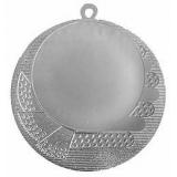 Медаль №2449 (Диаметр 70 мм, металл, цвет серебро. Место для вставок: обратная сторона диаметр 65 мм)