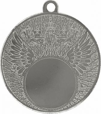 Медаль №3632 (Диаметр 50 мм, металл, цвет серебро. Место для вставок: лицевая диаметр 25 мм, обратная сторона диаметр 45 мм)