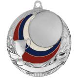 Медаль №160 (Диаметр 50 мм, металл, цвет серебро. Место для вставок: лицевая диаметр 25 мм, обратная сторона диаметр 47 мм)