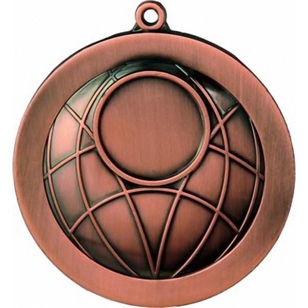 Медаль №1 (Диаметр 70 мм, металл, цвет бронза. Место для вставок: лицевая диаметр 25 мм, обратная сторона диаметр 45 мм)
