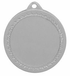 Медаль №2447 (Диаметр 32 мм, металл, цвет серебро. Место для вставок: обратная сторона диаметр 29 мм)