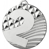 Медаль №1292 (2 место, диаметр 50 мм, металл, цвет серебро. Место для вставок: обратная сторона диаметр 45 мм)