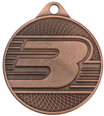 Медаль №175 (3 место, диаметр 32 мм, металл, цвет бронза. Место для вставок: обратная сторона диаметр 30 мм)