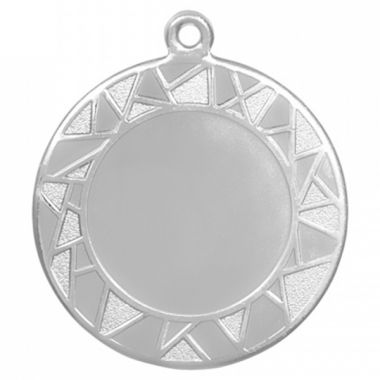Медаль №3401 (Диаметр 40 мм, металл, цвет серебро. Место для вставок: лицевая диаметр 25 мм, обратная сторона диаметр 35 мм)