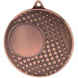 Медаль №131 (Диаметр 50 мм, металл, цвет бронза. Место для вставок: лицевая диаметр 25 мм, обратная сторона диаметр 46 мм)