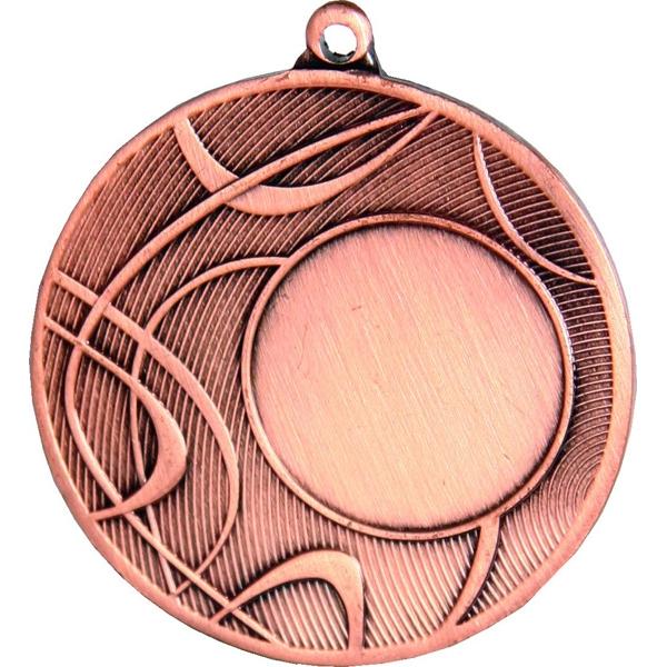 Медаль №13 (Диаметр 50 мм, металл, цвет бронза. Место для вставок: лицевая диаметр 25 мм, обратная сторона диаметр 46 мм)