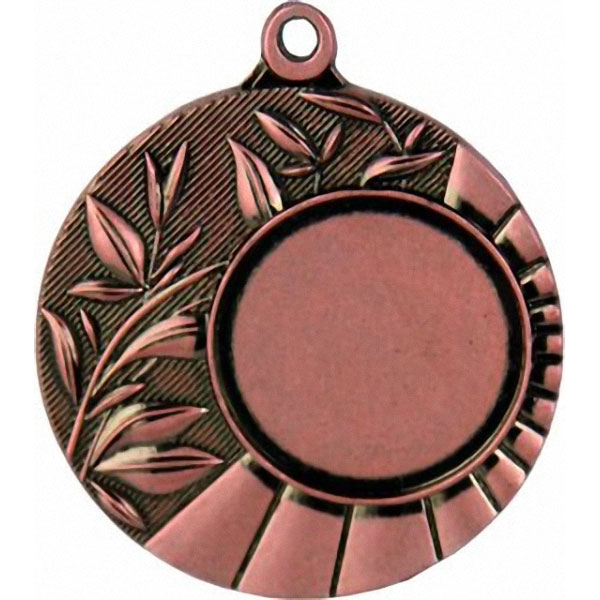Медаль №1234 (Диаметр 45 мм, металл, цвет бронза. Место для вставок: лицевая диаметр 25 мм, обратная сторона диаметр 40 мм)