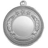Медаль №304 (Диаметр 50 мм, металл, цвет серебро. Место для вставок: лицевая диаметр 25 мм, обратная сторона диаметр 45 мм)