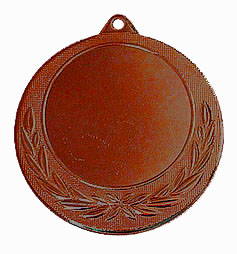 Медаль №2444 (Диаметр 32 мм, металл, цвет бронза. Место для вставок: обратная сторона диаметр 29 мм)