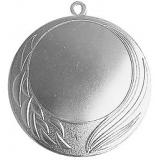 Медаль №2450 (Диаметр 70 мм, металл, цвет серебро. Место для вставок: обратная сторона диаметр 65 мм)