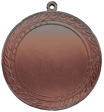 Медаль №2349 (Диаметр 70 мм, металл, цвет бронза. Место для вставок: лицевая диаметр 50 мм, обратная сторона диаметр 52 мм)
