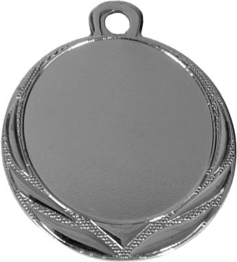 Медаль №26 (Диаметр 32 мм, металл, цвет серебро. Место для вставок: лицевая диаметр 25 мм, обратная сторона диаметр 29 мм)