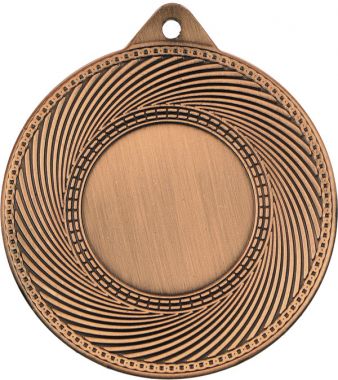 Медаль №3436 (Диаметр 50 мм, металл, цвет бронза. Место для вставок: лицевая диаметр 25 мм, обратная сторона диаметр 45 мм)