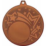 Медаль №1274 (Звезда, диаметр 45 мм, металл, цвет бронза. Место для вставок: лицевая диаметр 25 мм, обратная сторона диаметр 40 мм)