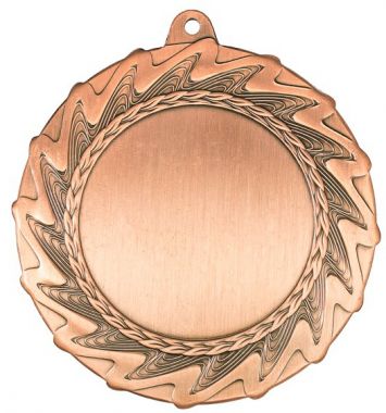 Медаль №2261 (Диаметр 80 мм, металл, цвет бронза. Место для вставок: лицевая диаметр 50 мм, обратная сторона диаметр 65 мм)