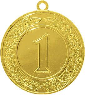 Медаль №178 (1 место, диаметр 40 мм, металл, цвет золото. Место для вставок: обратная сторона диаметр 35 мм)