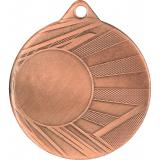 Медаль №942 (Диаметр 50 мм, металл, цвет бронза. Место для вставок: лицевая диаметр 25 мм, обратная сторона диаметр 50 мм)