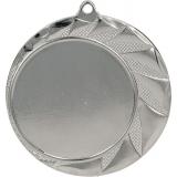 Медаль №846 (Диаметр 70 мм, металл, цвет серебро. Место для вставок: лицевая диаметр 50 мм, обратная сторона диаметр 65 мм)