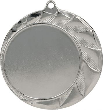 Медаль №846 (Диаметр 70 мм, металл, цвет серебро. Место для вставок: лицевая диаметр 50 мм, обратная сторона диаметр 65 мм)