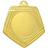 Медаль №3289 (Диаметр 45 мм, металл, цвет золото. Место для вставок: лицевая диаметр 25 мм, обратная сторона размер по шаблону)