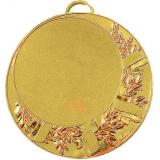 Медаль №205 (Диаметр 70 мм, металл, цвет золото. Место для вставок: лицевая диаметр 50 мм, обратная сторона диаметр 65 мм)