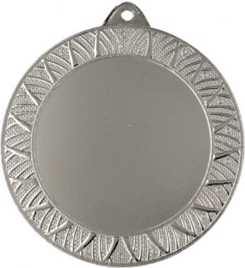 Медаль №2507 (Диаметр 70 мм, металл, цвет серебро. Место для вставок: лицевая диаметр 50 мм, обратная сторона диаметр 65 мм)