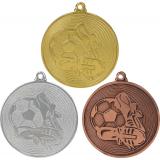 Комплект из трёх медалей №170 (Футбол, диаметр 50 мм, металл. Место для вставок: обратная сторона диаметр 45 мм)