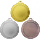 Комплект из трёх медалей №201 (Диаметр 70 мм, металл. Место для вставок: лицевая диаметр 50 мм, обратная сторона диаметр 65 мм)