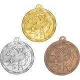 Комплект из трёх медалей №2233 (Легкая атлетика, диаметр 50 мм, металл. Место для вставок: обратная сторона диаметр 45 мм)