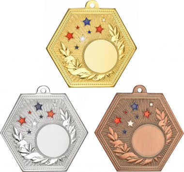 Комплект из трёх медалей MN2260 (Диаметр 70 мм)