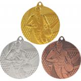 Комплект из трёх медалей №922 (Баскетбол, диаметр 50 мм, металл. Место для вставок: обратная сторона диаметр 45 мм)