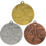 Комплект из трёх медалей №926 (Волейбол, диаметр 50 мм, металл. Место для вставок: обратная сторона диаметр 45 мм)
